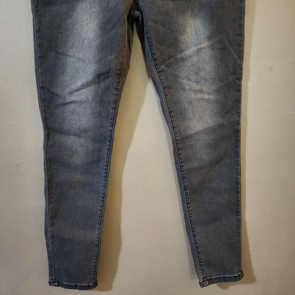 Shein Womens High Rise Skinny Crop Jeans Size 28 (6) Gray Stretch - Picture 4 of 9